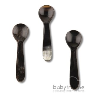 Baby-Hornlöffel/Eierlöffel (mini), 8cm, 1 Stück