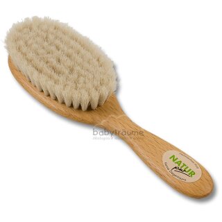 Bürste mit Ziegenhaaren, ca. 18cm